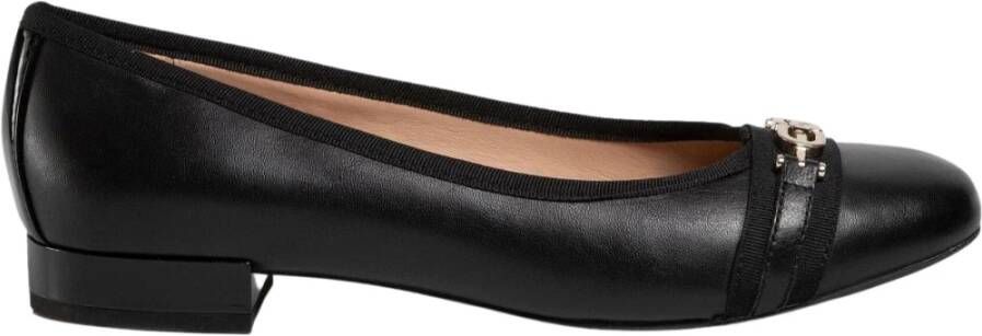Geox black elegant closed ballerinas Zwart Dames