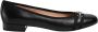 Geox Elegante Gesloten Ballerina's in Zwart Black Dames - Thumbnail 1