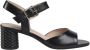 Geox black elegant open sandals Zwart Dames - Thumbnail 6