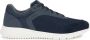 Geox Blauwe Monreale Sneakers voor Mannen Blue Heren - Thumbnail 2