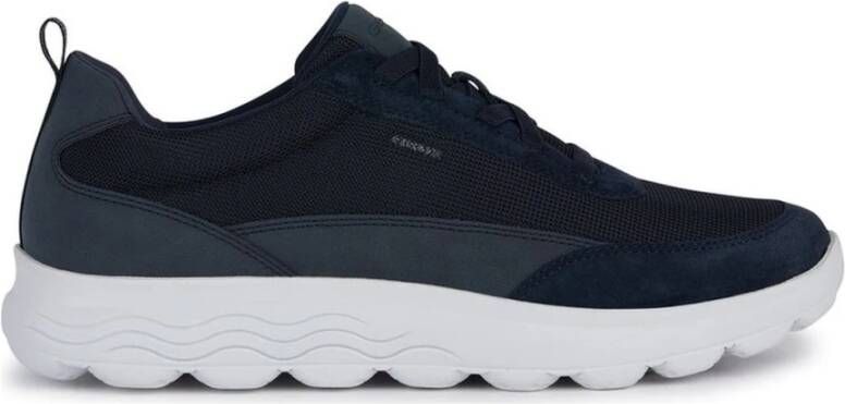 Geox Blauwe Sneakers voor Mannen Blue Heren