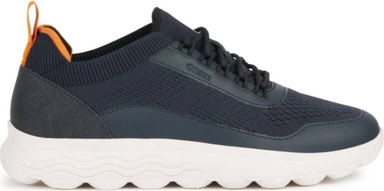 Geox Blauwe Sneakers voor Mannen Blue Heren