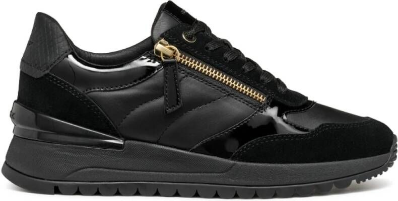 GEOX D DESYA Dames Veterschoenen BLACK - Foto 2
