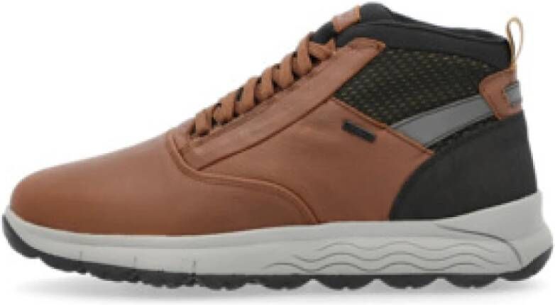 Geox Bruine Enkellaarzen voor Mannen Brown Heren - Foto 2