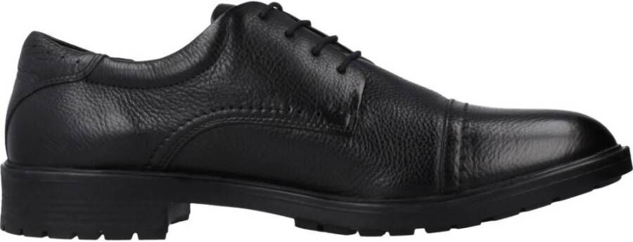 Geox Business Shoes Black Heren