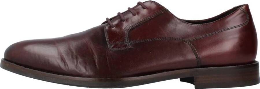 Geox Business Shoes Red Heren