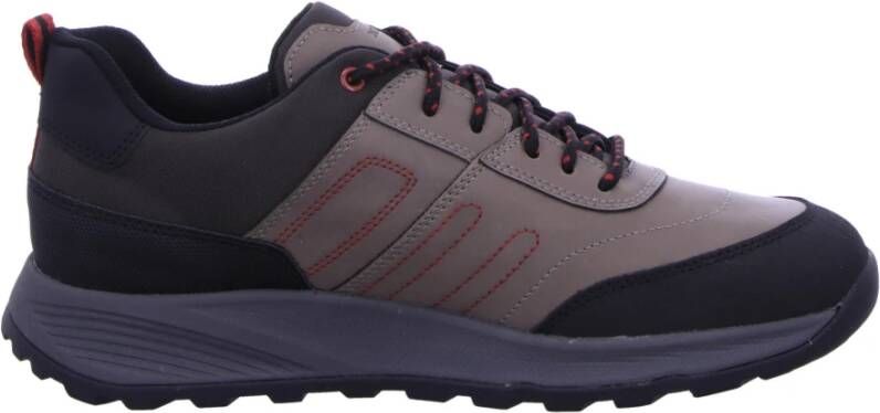 Geox Casual Veterschoenen Duifgrijs