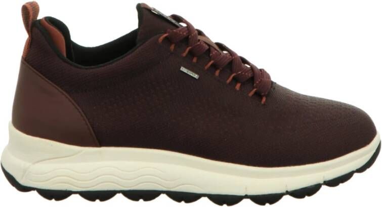 Geox Casual Veterschoenen in Bordeaux