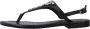Geox Comfortabele platte sandalen voor vrouwen Black Dames - Thumbnail 2