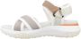 Geox Comfortabele platte sandalen voor vrouwen White Dames - Thumbnail 2
