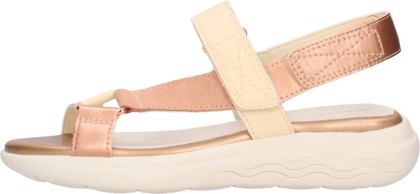 Geox Comfortabele sandaal voor vrouwen Beige Dames