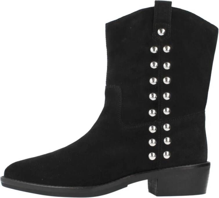 Geox Cowboy Boots Black Dames