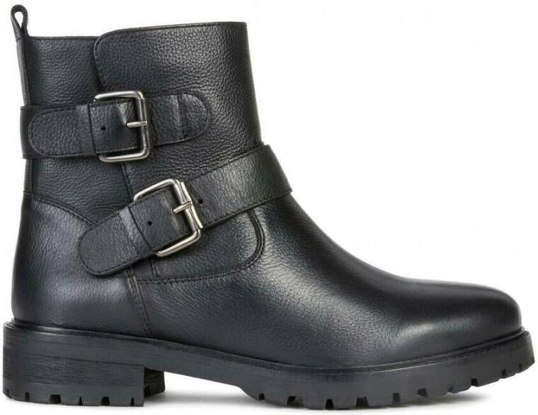 Geox D Hoara G Ankle Boots Zwart Dames