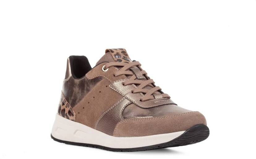 Geox D25Nqa sneakers Bruin Dames