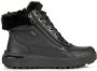 Geox Zwarte Casual Gesloten Platte Booties Black Dames - Thumbnail 3