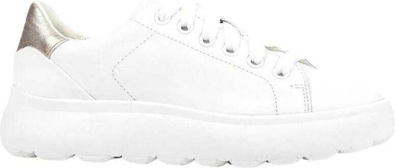 GEOX D35TCB Volwassenen Lage sneakersDames sneakers Wit beige - Foto 7