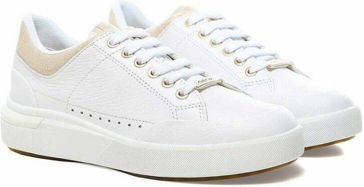 Geox Dayla Low Top Trainers Wit Dames