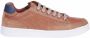 GEOX Sportieve Sneaker Cognac Met Veter En Rits - Thumbnail 2