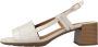 Geox Elegante High Heel Sandalen Beige Dames - Thumbnail 2