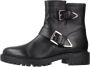 Geox Bikerboots Hoara blokhak laarsjes met binnenrits - Thumbnail 2