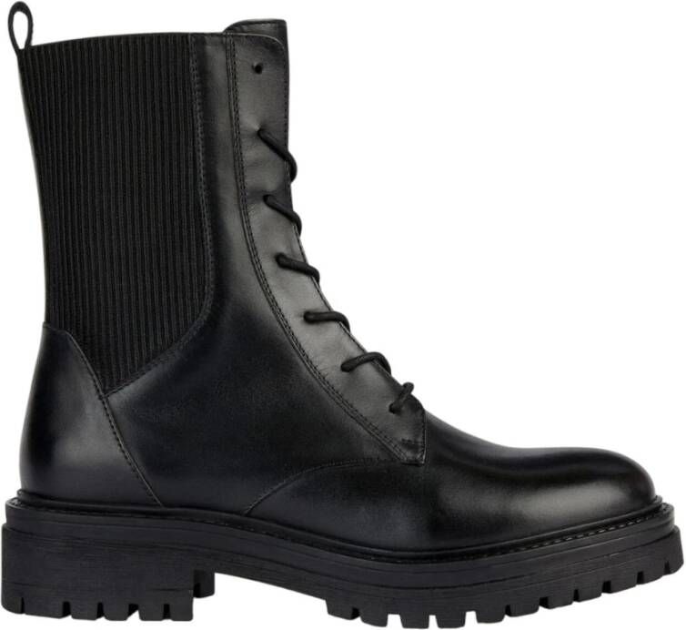 Geox Lace-up Boots Black Dames