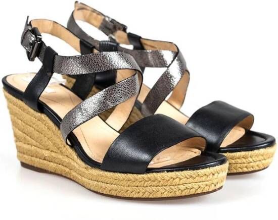 Geox Espadrilles Soleil B Black Dames