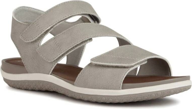 Geox Flat Sandals Beige Dames