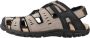 Geox Sandalen UOMO SANDAL STRADA C zomerschoen klittenbandschoen outdoorsandaal met leren voetbed - Thumbnail 1