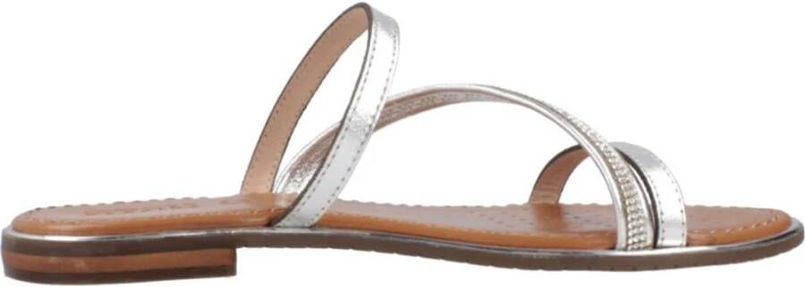 Geox Flat Sandals Gray Dames