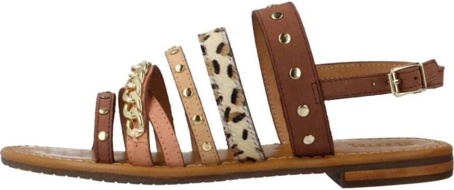 Geox Flat Sandals Multicolor Dames