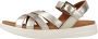 GEOX XAND 2S DAMES Sandalen LICHT GOUD - Thumbnail 2