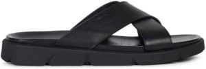 Geox Slippers met labeldetail model 'XAND'