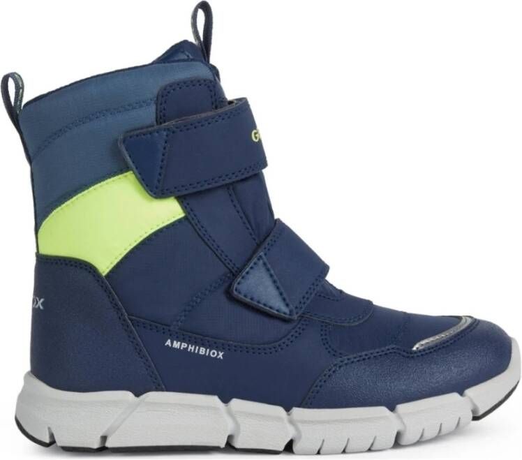 Geox Boots met klittenbandsluiting model 'Flexyper' waterdicht