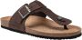 Geox Stijlvolle Slippers voor de Zomer Brown Heren - Thumbnail 2