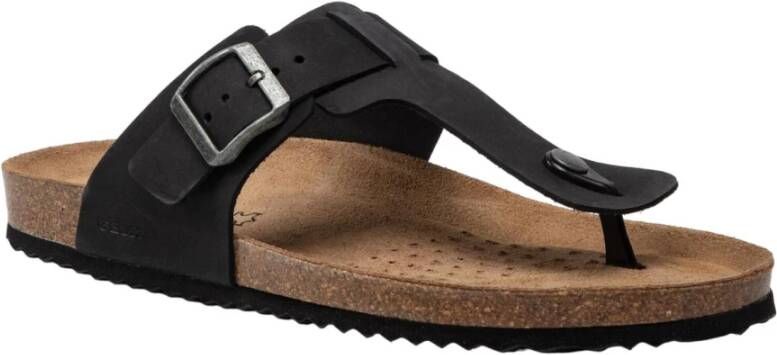 Geox Flat Sandals Bruin Heren