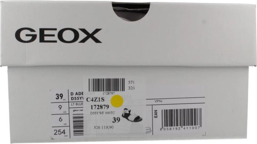 GEOX ADELASH DAMES Sandalen LICHTBLAUW MELKWIT - Foto 2