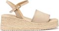 Geox Alemeria Wedge Sandaal - Beige