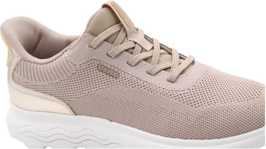 GEOX SPHERICA PLUS DAMES Sneakers LICHT TAUPE LICHT GOUD - Foto 3
