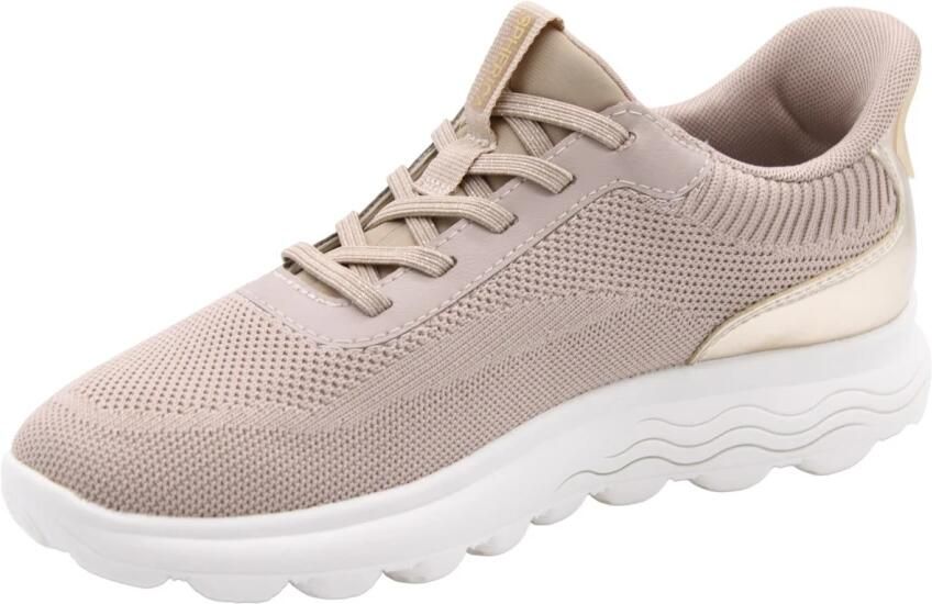 GEOX SPHERICA PLUS DAMES Sneakers LICHT TAUPE LICHT GOUD - Foto 12
