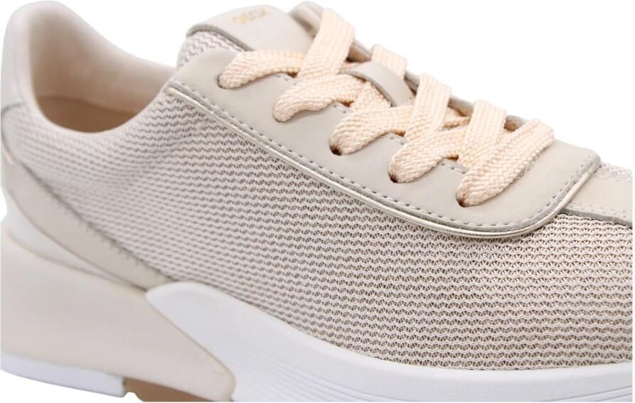 GEOX D655JA Lage sneakersDames sneakers Wit beige - Foto 3