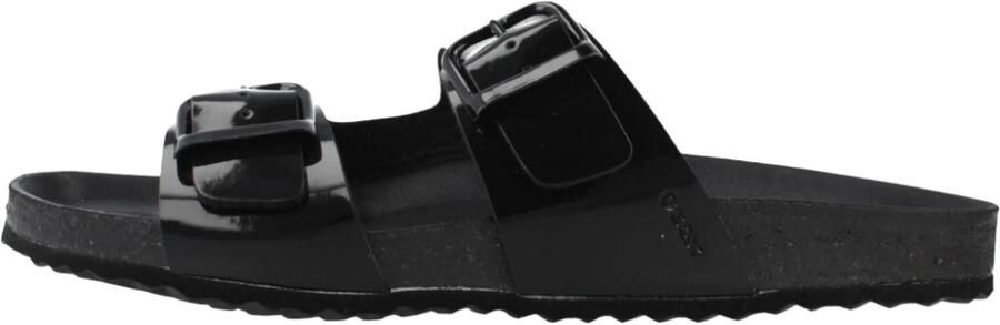 Geox Slippers met doornsluitingen model 'BRIONIA'