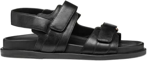 GEOX D55YWC Platte sandalen Dames Sandalen Zwart