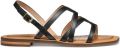 Geox Platte sandalen D55YFA 0001J C9999 - Zwart