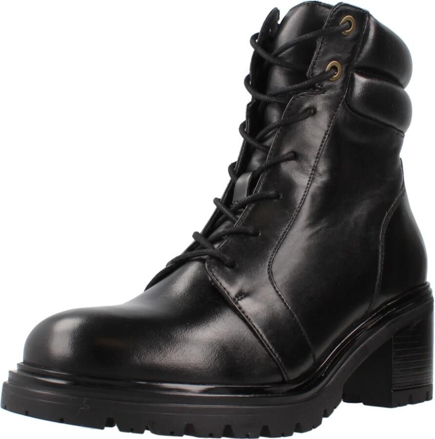 GEOX Damiana Booties Met Hak Zwart Vrouw - Foto 3