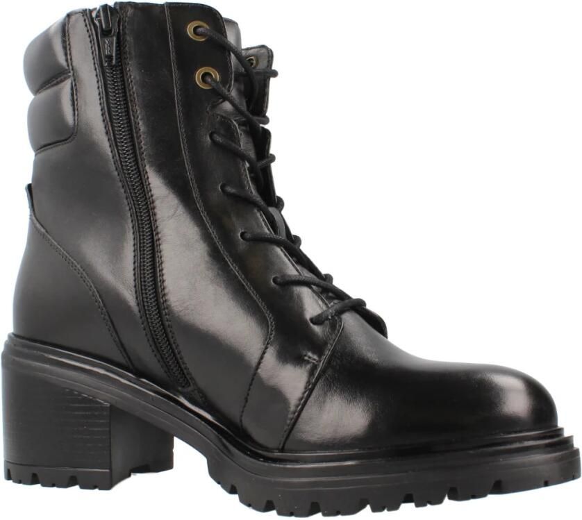 GEOX Damiana Booties Met Hak Zwart Vrouw - Foto 4