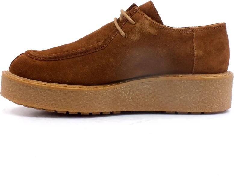 Geox Stijlvolle Veterschoenen voor Vrouwen Brown Dames - Foto 3