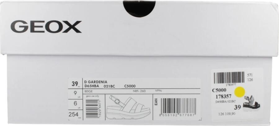 GEOX GARDENIA DAMES Sandalen BEIGE - Foto 3