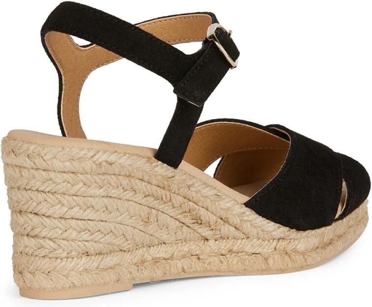 GEOX GELSA LOW DAMES Sandalen ZWART - Foto 2