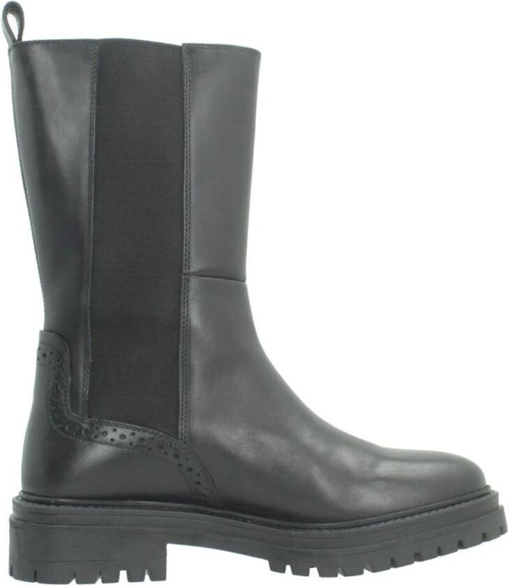 Geox Chelsea boots van leermix model 'IRIDEA'