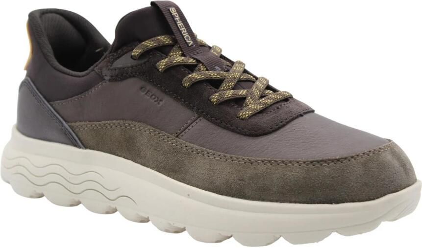 GEOX U Spherica Plus A herensneaker slip-on schoenen U56MPA 08522 groen - Foto 10